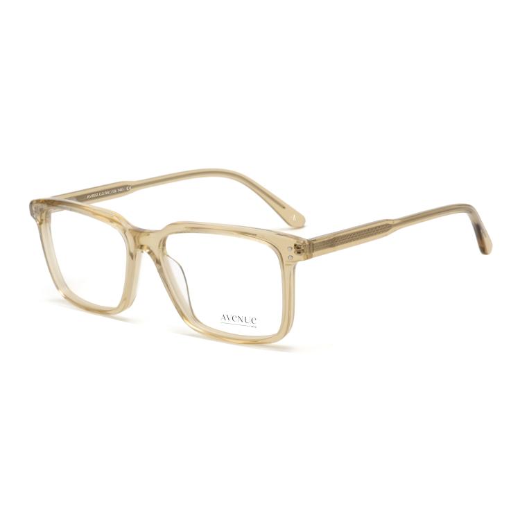 AVENUE NYC AV602C3 TRANSPARENT LIGHT BROWN 54-16-140