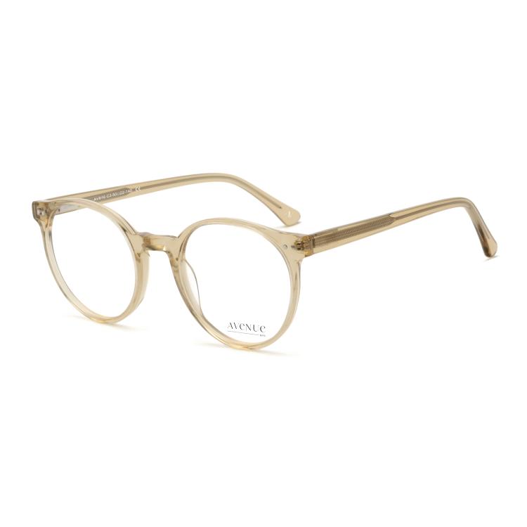 AVENUE NYC AV616C3 TRANSPARENT LIGHT BROWN 50-22-140