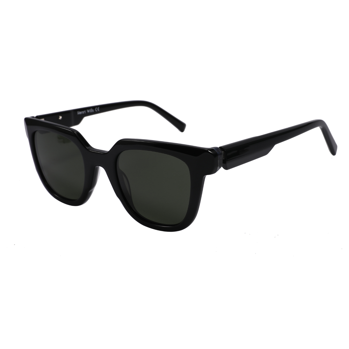 HENRI WILLS SUNGLASSES HWS044C2 HARPER HARPER - BLACK 48-23-142