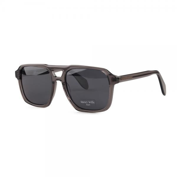 HENRI WILLS SUN HWS003C2 AXEL - GREY CRYSTAL 57-19-150
