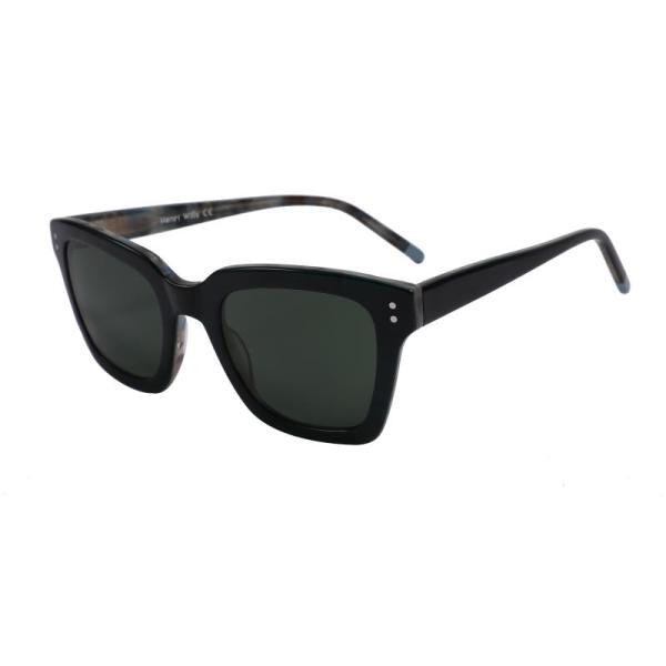 HENRI WILLS SUNGLASSES HWS043C1 EMME EMME - DARK BLUE 50-22-145