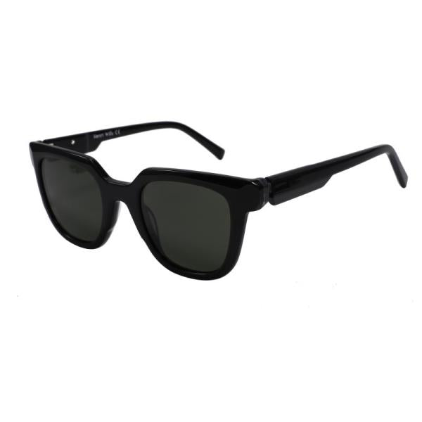 HENRI WILLS SUNGLASSES HWS044C1 HARPER HARPER - BLACK 48-23-142