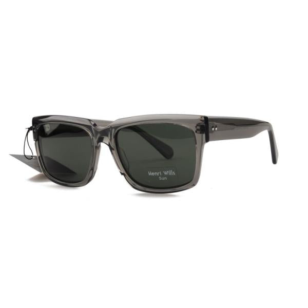 HENRI WILLS SUNGLASSES HWS062C2 MORGAN - GREY CRYSTAL 55-21-145