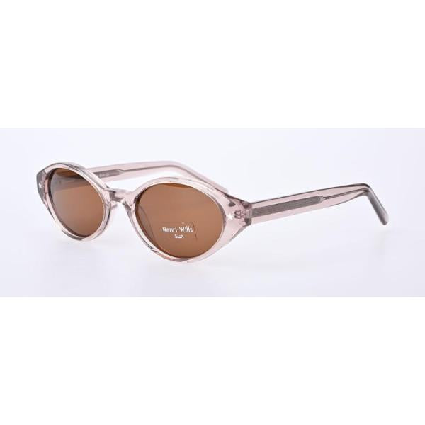 HENRI WILLS SUNGLASSES HWS067C2 VICTORIA - PINK CRYSTAL 53-20-140