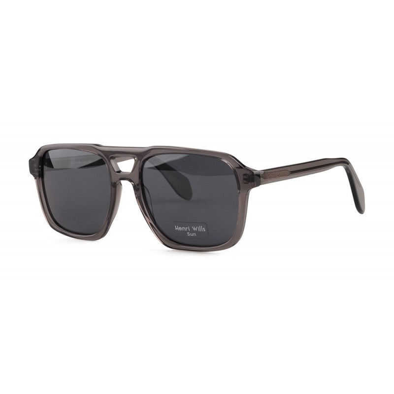 HENRI WILLS SUN HWS003C2 AXEL - GREY CRYSTAL 57-19-150