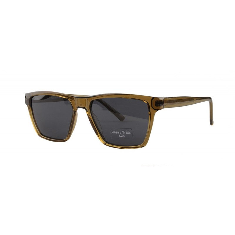 HENRI WILLS SUN HWS014C2 OLIVER - BROWN 55-17-145