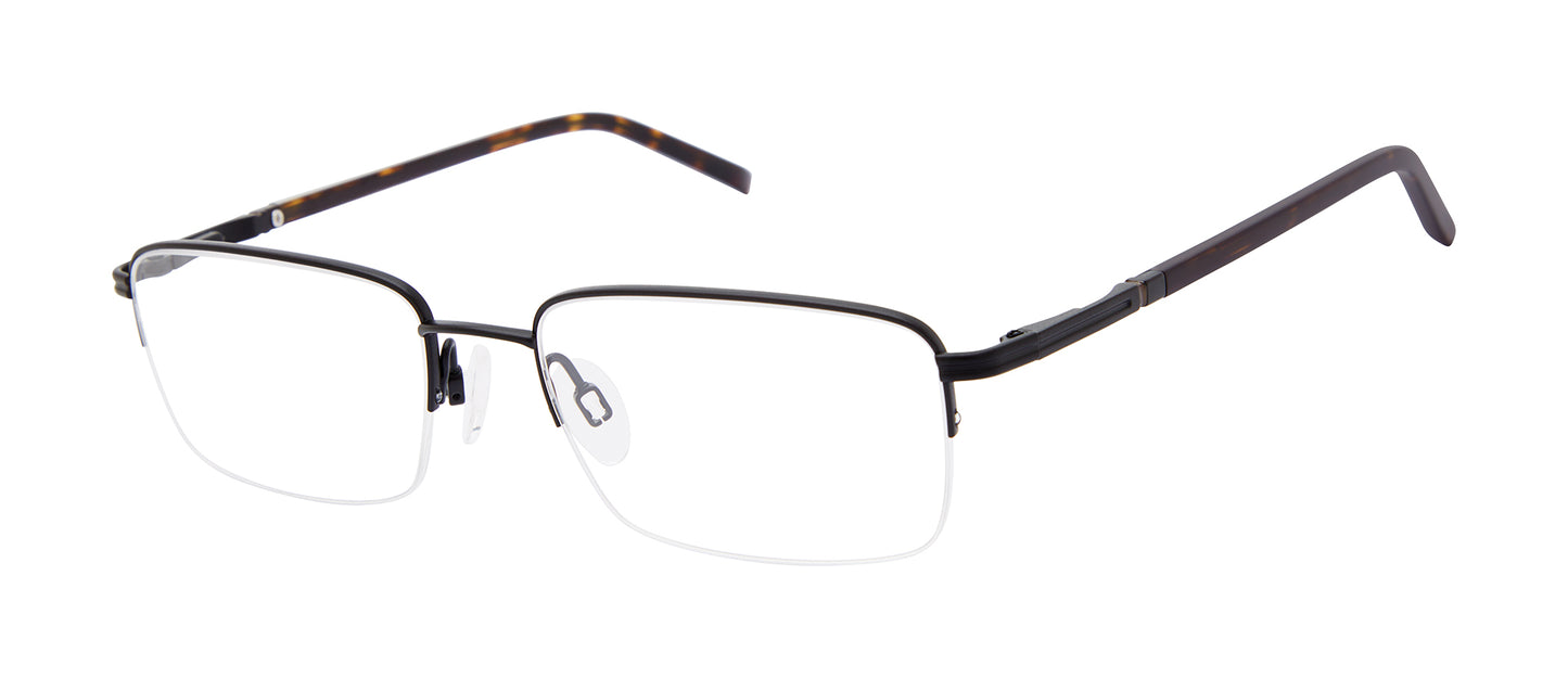 CHARMANT TITANIUM CH29142 BK BLACK 54-18-145