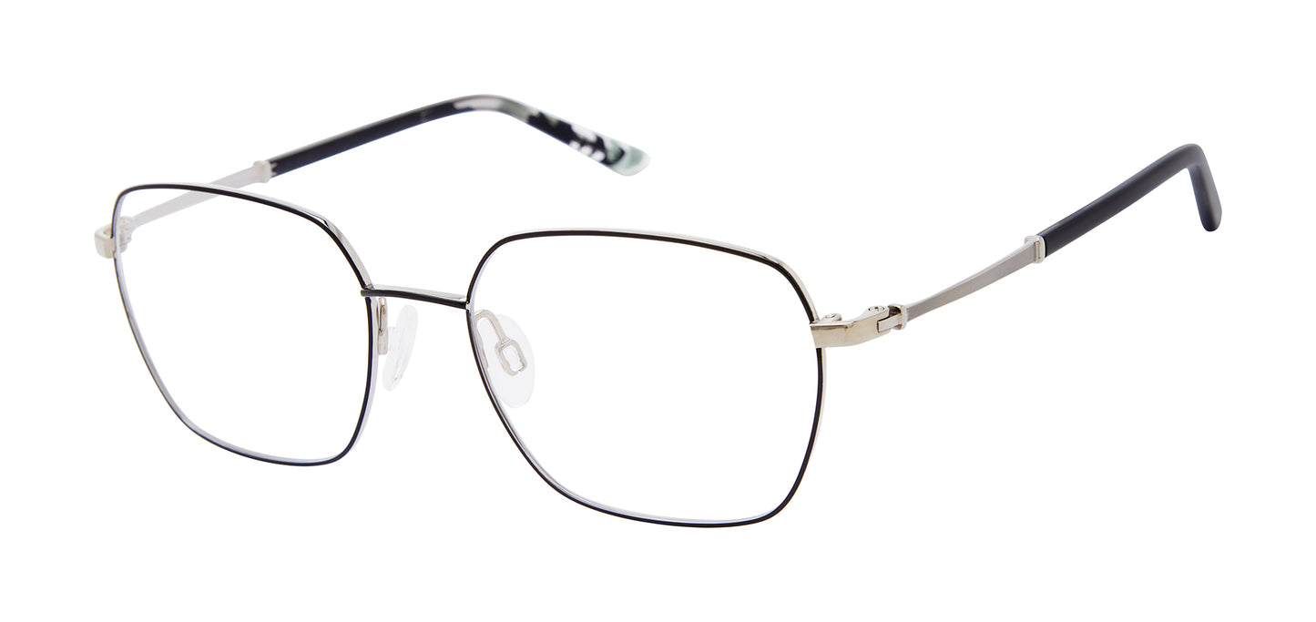 CHARMANT TITANIUM CH29246 BK BLACK 53-17-140