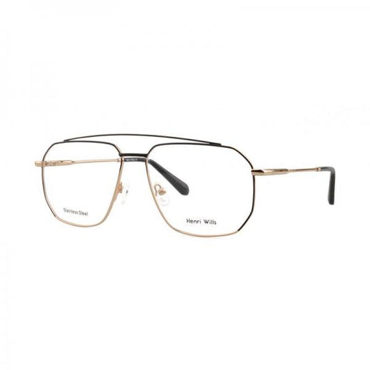 HENRI WILLS HW047C1 CRUZ - BLACK/GOLD 56-16-145
