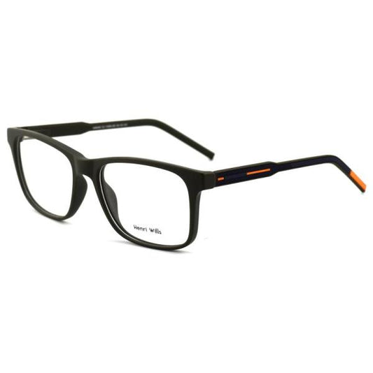 HENRI WILLS HW049C2 CARLOS - BLACK/ORANGE 53-19-143