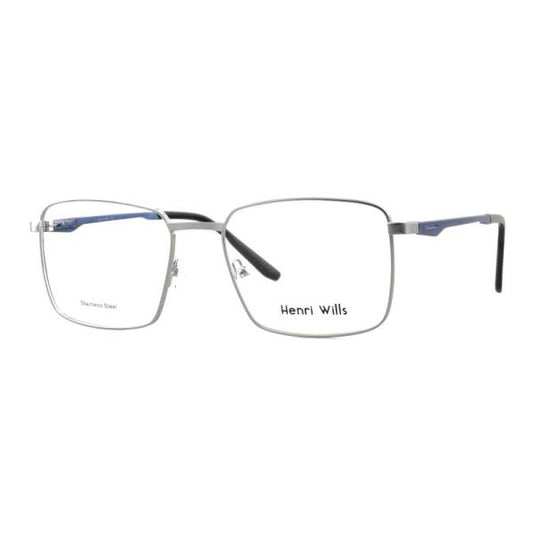 HENRI WILLS HW065 C2 EZRA - SILVER/BLUE 57-19-145