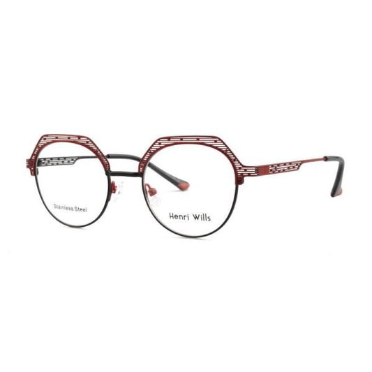 HENRI WILLS HW066 C1 BONNIE - RED/BLACK 49-20-140
