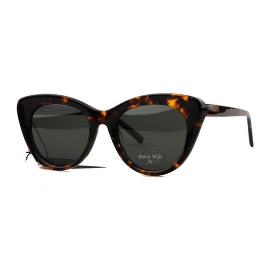 HENRI WILLS SUNGLASSES HWS032C2 AUDREY - TORT 52-20-145