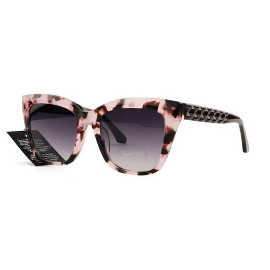 HENRI WILLS SUNGLASSES HWS037C1 PHOEBE - PURPLE MOTTLE 53-20-145