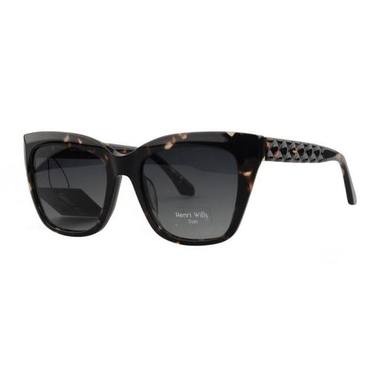 HENRI WILLS SUNGLASSES HWS037C3 PHOEBE - TORT 53-20-145