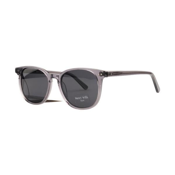 HENRI WILLS SUNGLASSES HWS039C2 DION - GREY CRYSTAL 51-17-145
