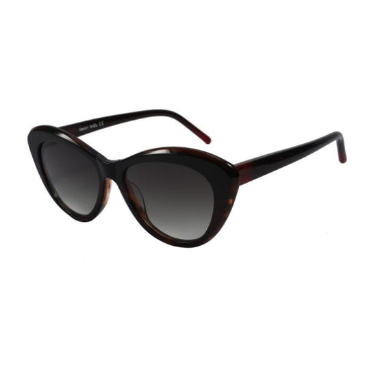 HENRI WILLS SUNGLASSES HWS042C1 SASHA - RED DEMI 54-17-145
