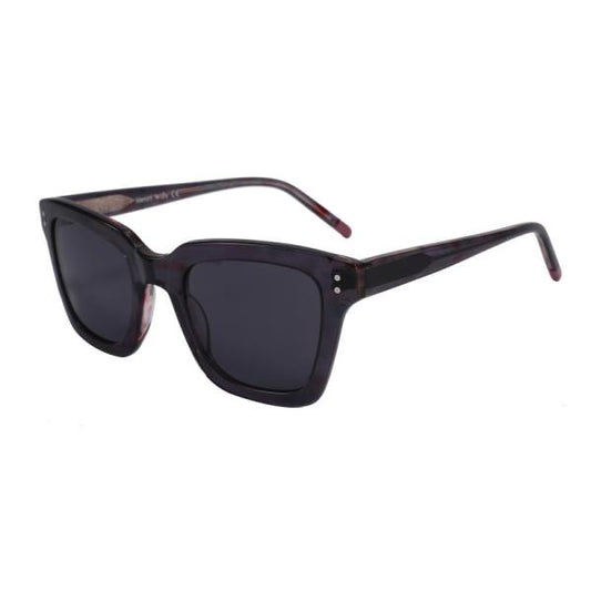 HENRI WILLS SUNGLASSES HWS043C2 EMME EMME - DARK PURPLE 50-22-145