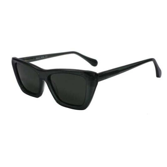 HENRI WILLS SUNGLASSES HWS044C2 TAMAR TAMAR - DARK GREEN 52-15-145
