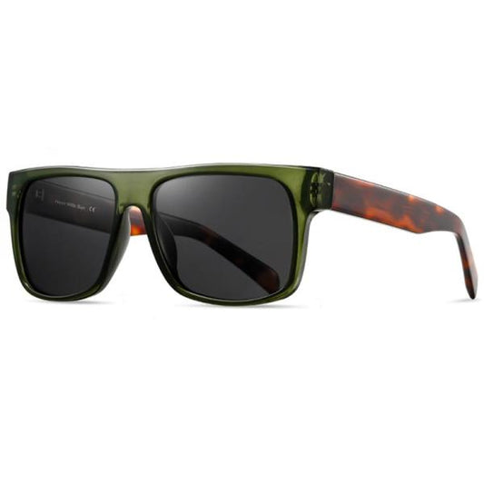 HENRI WILLS SUN HWS046C2 LOGAN - GREEN/TORT 57-15-142