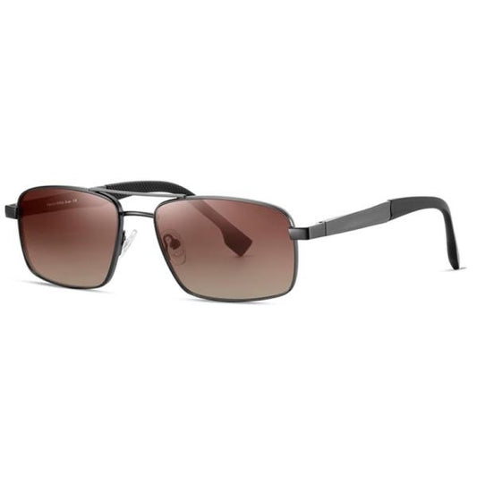 HENRI WILLS SUN HWS055C2 CALEB - GUN/BROWN 58-16-145
