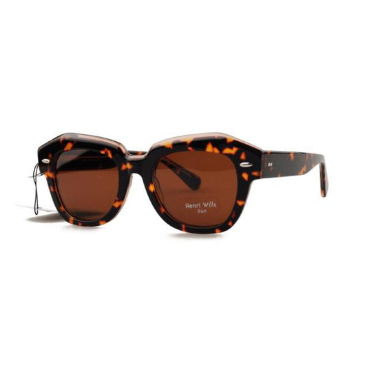 HENRI WILLS SUNGLASSES HWS060C2 MELISSA - TORT 49-16-140