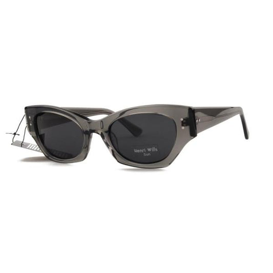 HENRI WILLS SUNGLASSES HWS061C2 MOLLY - GREY CRYSTAL 52-22-145
