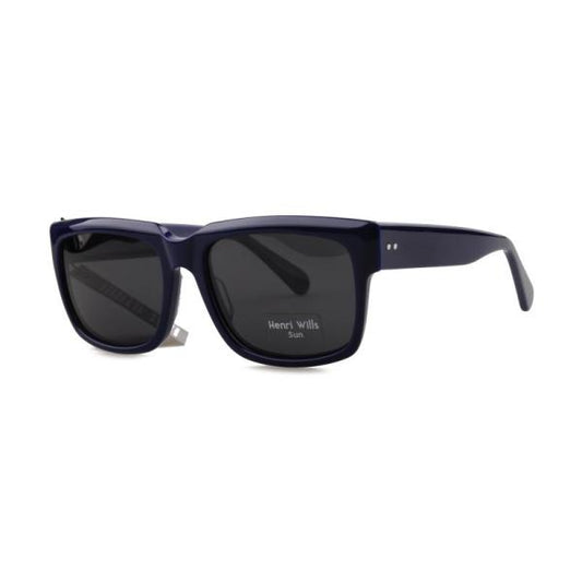 HENRI WILLS SUNGLASSES HWS062C1 MORGAN - NAVY 55-21-145