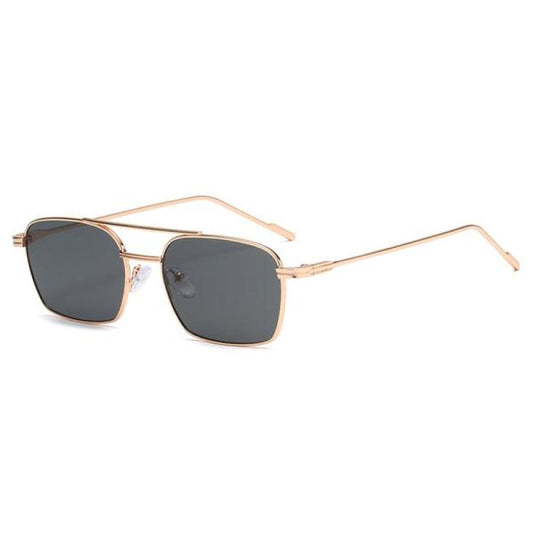 HENRI WILLS SUNGLASSES HWS064C1 VIRGINIA - GOLD/BLACK 51-20-148 *NOT RXABLE*