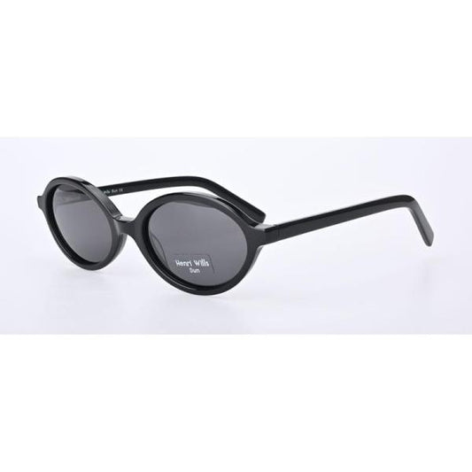 HENRI WILLS SUNGLASSES HWS066C1 VALENTINA - BLACK 54-20-145