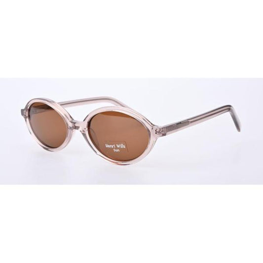 HENRI WILLS SUNGLASSES HWS066C3 VALENTINA - PINK CRYSTAL 54-20-145