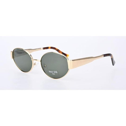 HENRI WILLS SUNGLASSES HWS069C2 VITA - GOLD/GREY 54-19-140