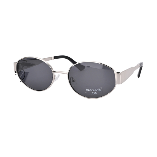 HENRI WILLS SUNGLASSES HWS069C3 VITA - SILVER 54-19-140