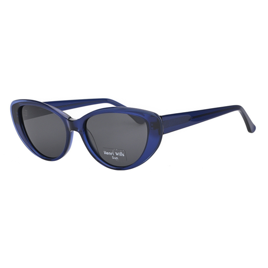 HENRI WILLS SUNGLASSES HWS080C2 JACE - NAVY 55-16-145