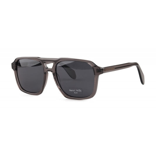 HENRI WILLS SUN HWS003C2 AXEL - GREY CRYSTAL 57-19-150